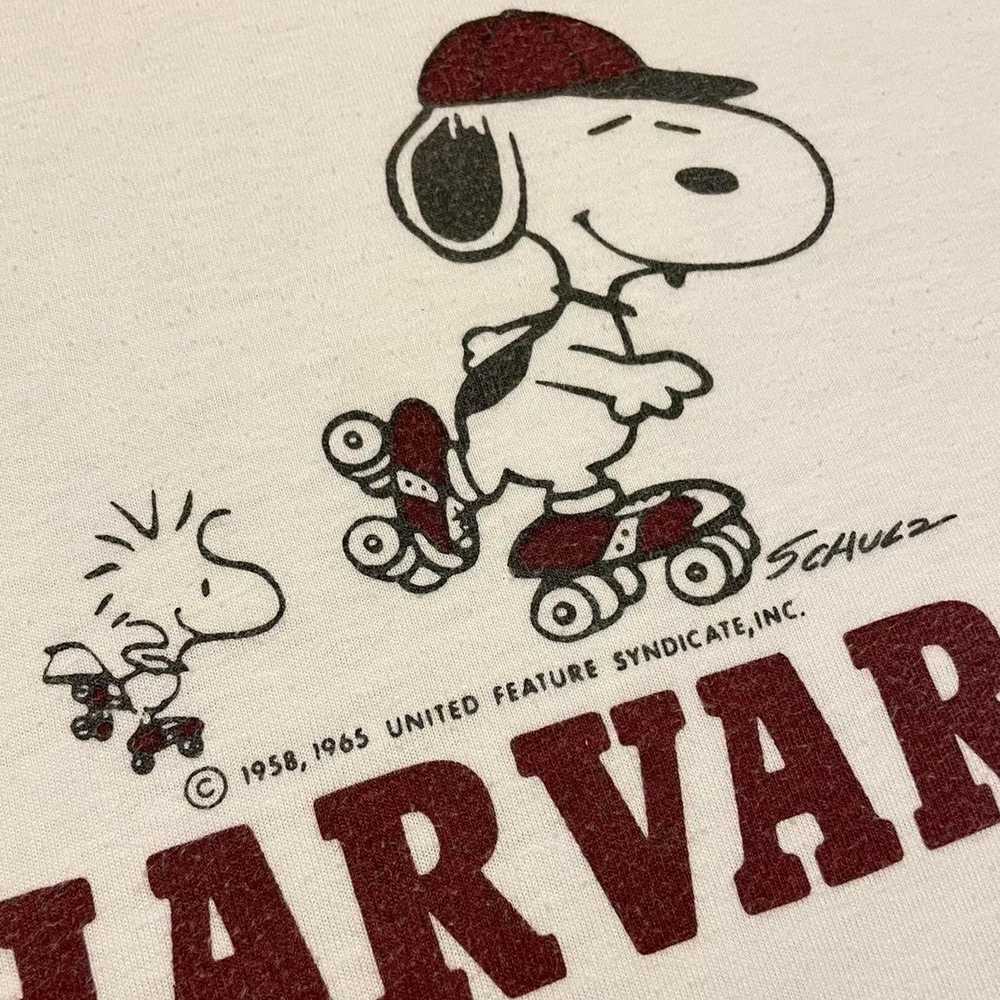 Champion VTG 1970s 1980s Peanuts Snoopy Harvard U… - image 5