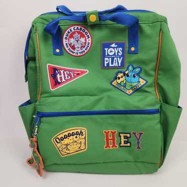 Disney Toy Story 4 Patch Exclusive Backpack Green 