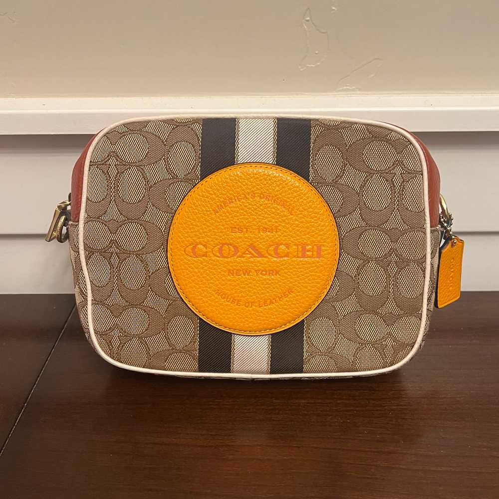 Coach Dempsey Camera Bag In Signature Jacquard Wi… - image 3