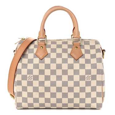 LOUIS VUITTON Damier Azur Speedy Bandouliere 25 - image 1