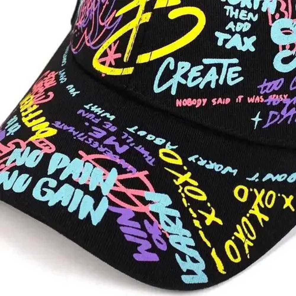 Designer × Other × Streetwear Graffiti Cap - image 3