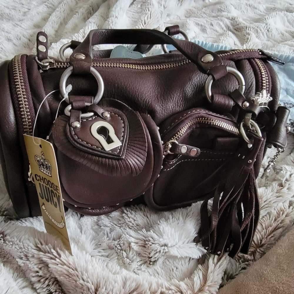 Juicy couture cocoa mini satchel - image 7