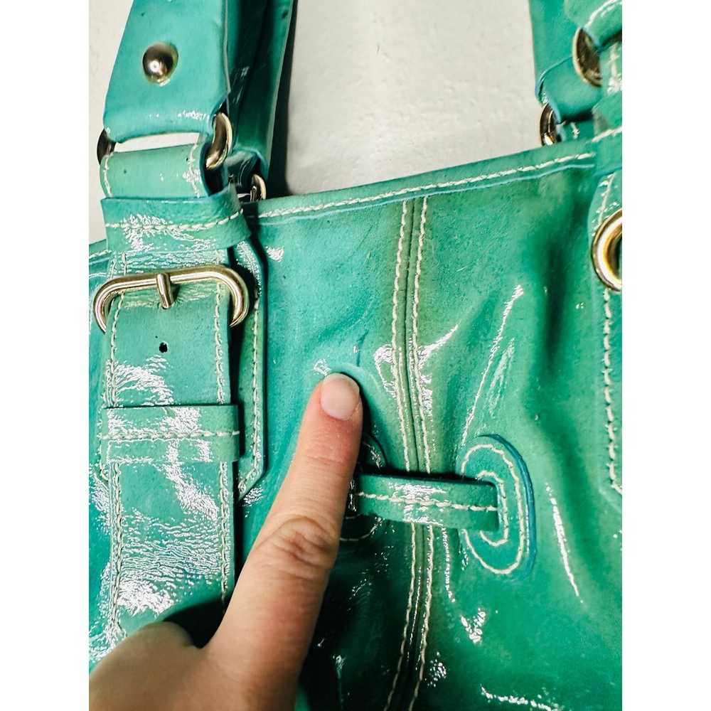 DOONEY & BOURKE Teal Green Chiara Patent Leather … - image 10