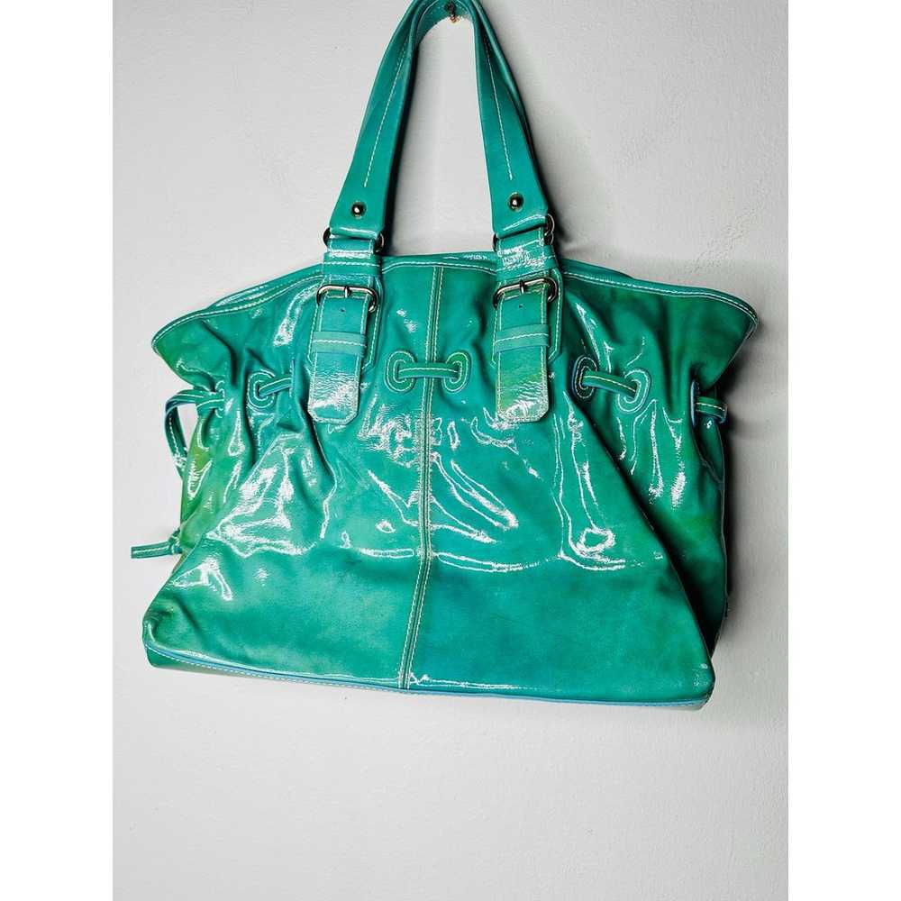 DOONEY & BOURKE Teal Green Chiara Patent Leather … - image 11