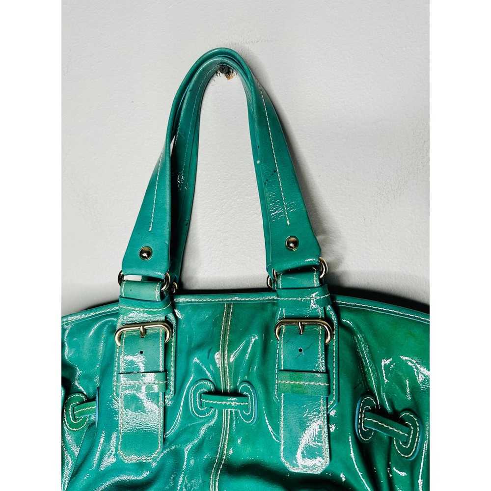 DOONEY & BOURKE Teal Green Chiara Patent Leather … - image 5