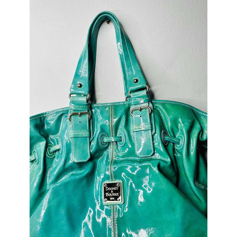 DOONEY & BOURKE Teal Green Chiara Patent Leather … - image 7