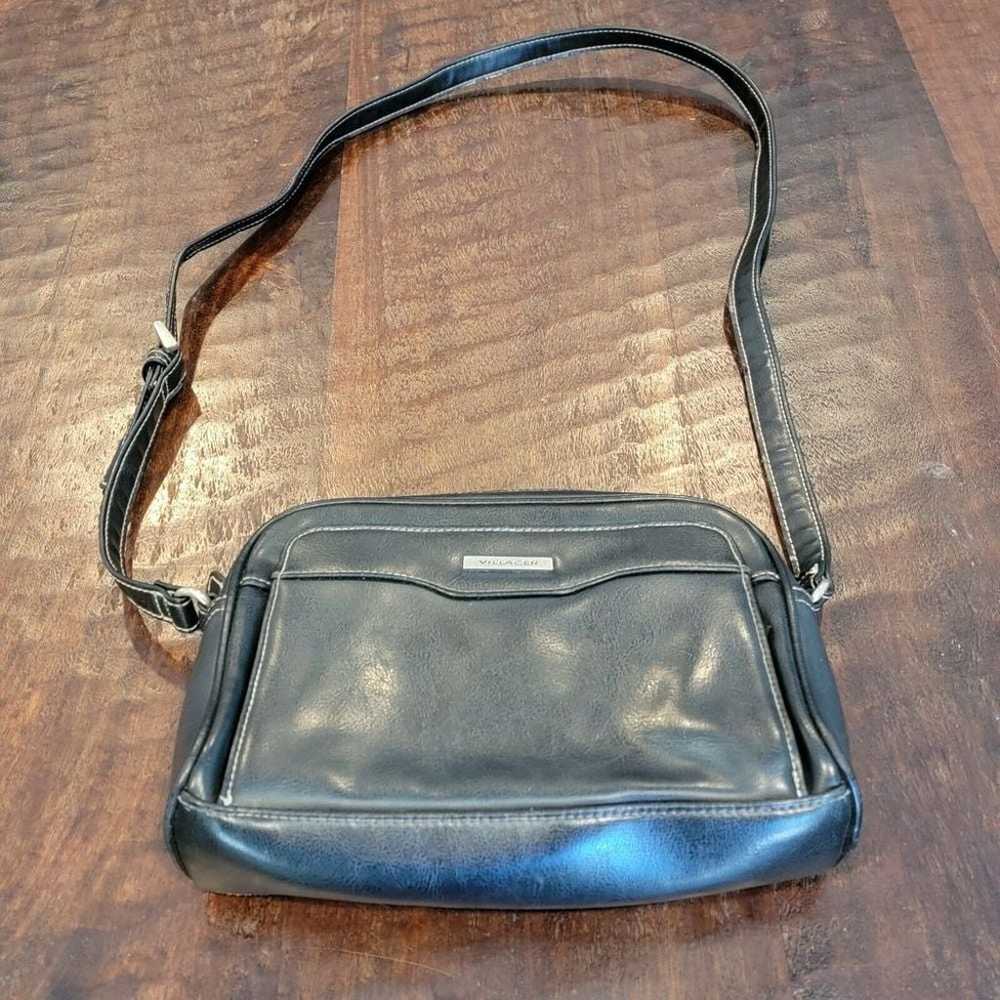 Villager By Liz Claiborne Vintage Faux Leather Cr… - image 1