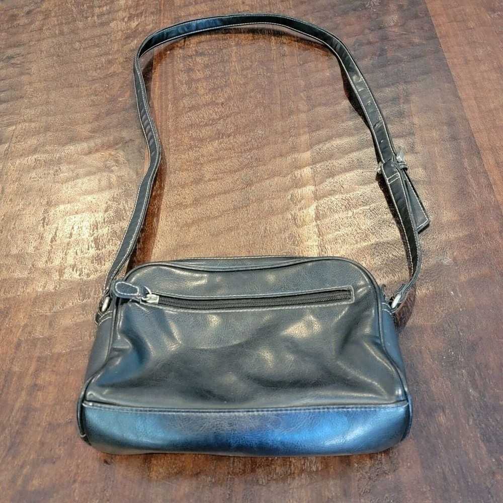 Villager By Liz Claiborne Vintage Faux Leather Cr… - image 2