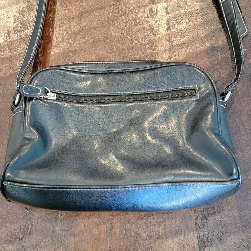 Villager By Liz Claiborne Vintage Faux Leather Cr… - image 3