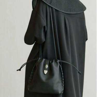 ear PAPILLONNER Buckle Drawstring Shoulder Bag Siz