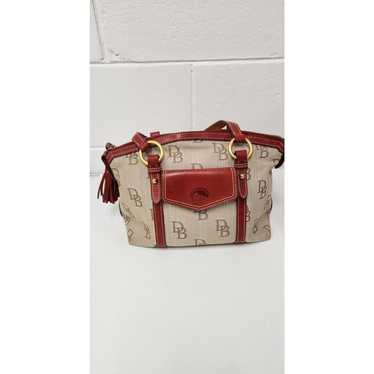 Dooney & Bourke Barrel Pocket Signature Canvas Br… - image 1