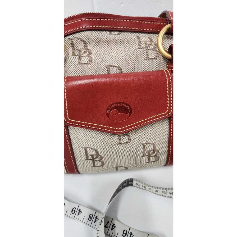 Dooney & Bourke Barrel Pocket Signature Canvas Br… - image 5