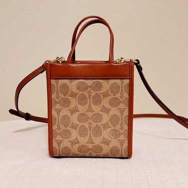 Coach Mini Chasin Tote Crossbody Bag - image 1