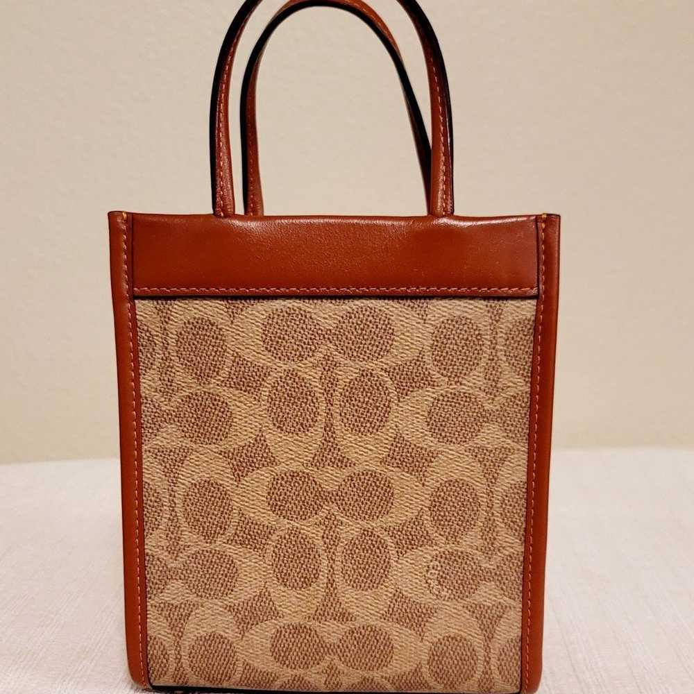 Coach Mini Chasin Tote Crossbody Bag - image 4