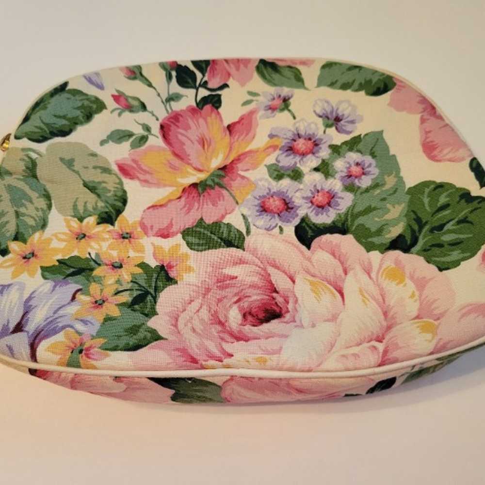 Vintage Oscar De La Renta Cosmetic Bag - image 2