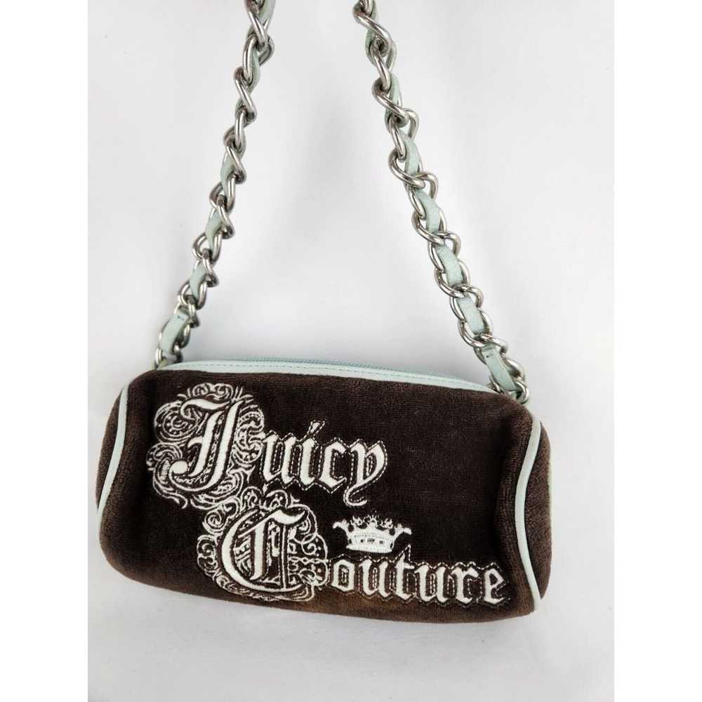 RARE Y2k Juicy Couture Vintage Chain Purse Barrel… - image 1