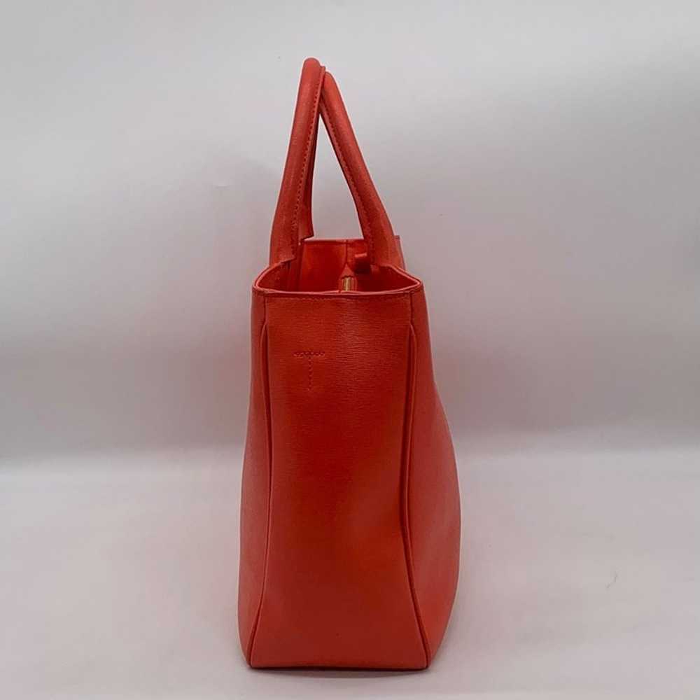 Furla Vermillion Leather Camilla Tote - image 3