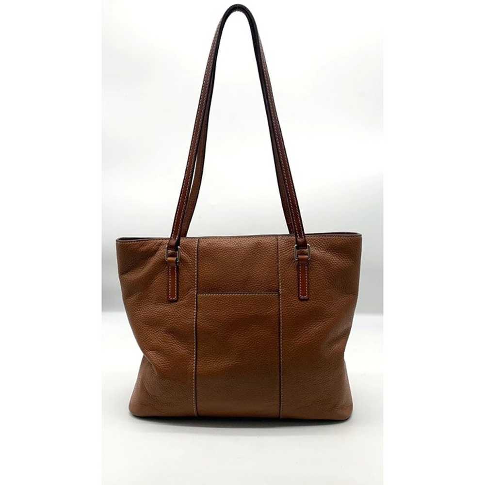 Dooney & Bourke Brown Pebbled Leather Lexington T… - image 2