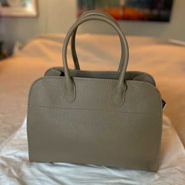 NWOT Margaux style 15” soft tote elephant gray li… - image 1