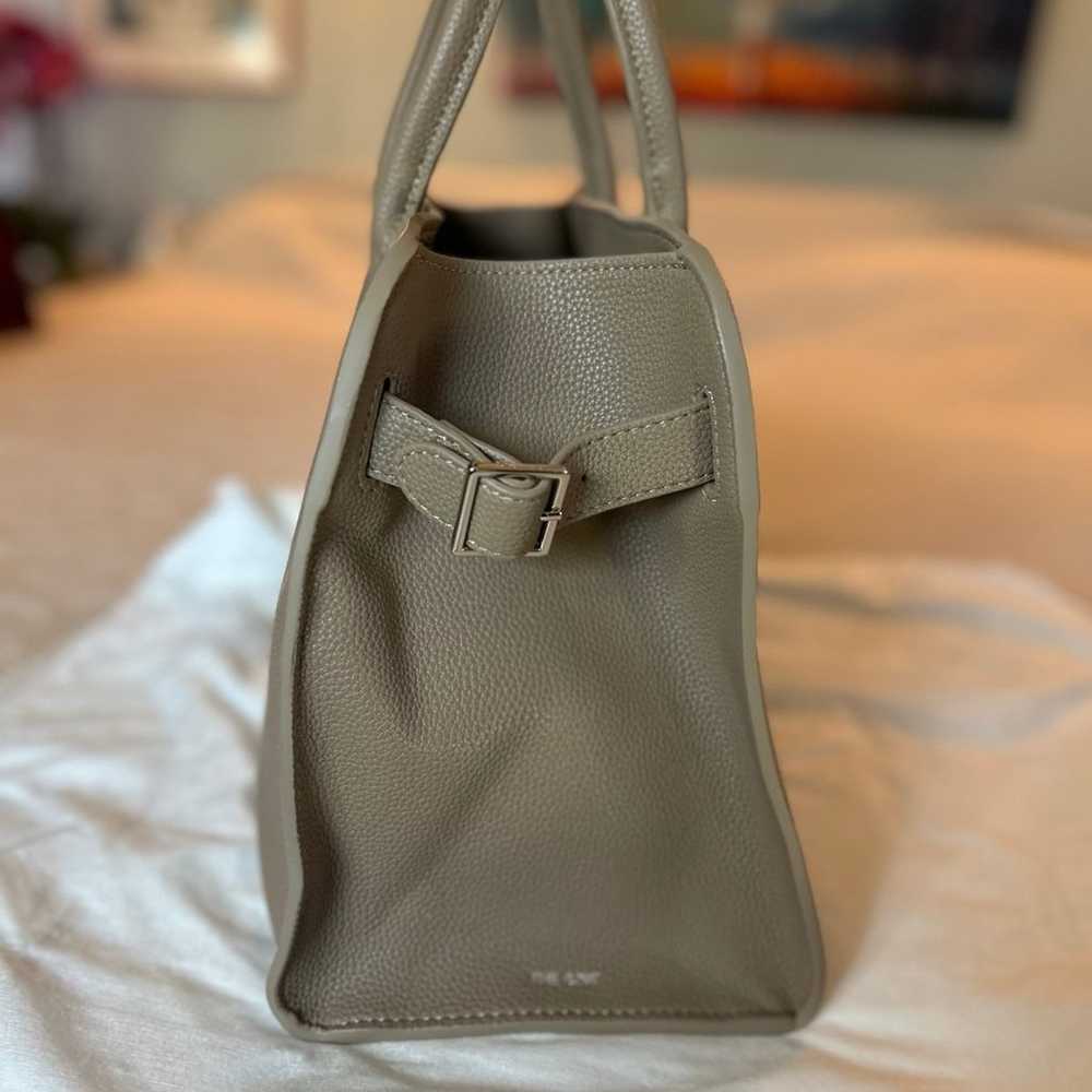 NWOT Margaux style 15” soft tote elephant gray li… - image 2