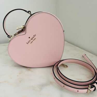 Kate spade baby pink heart crossbody