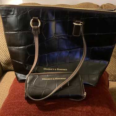 Dooney and Bourke Denison Wren Tote and Clutch