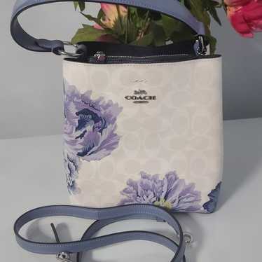 Coach floral bucket crossbody - image 1