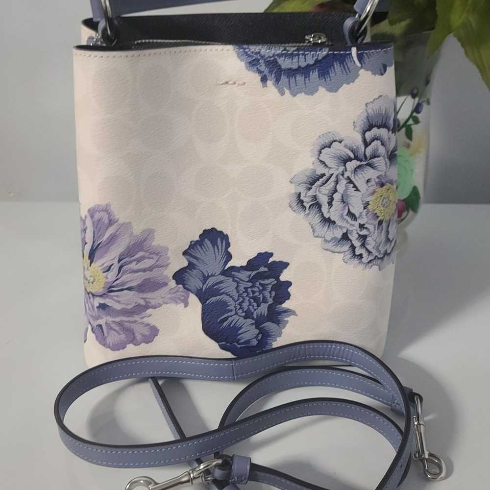 Coach floral bucket crossbody - image 2