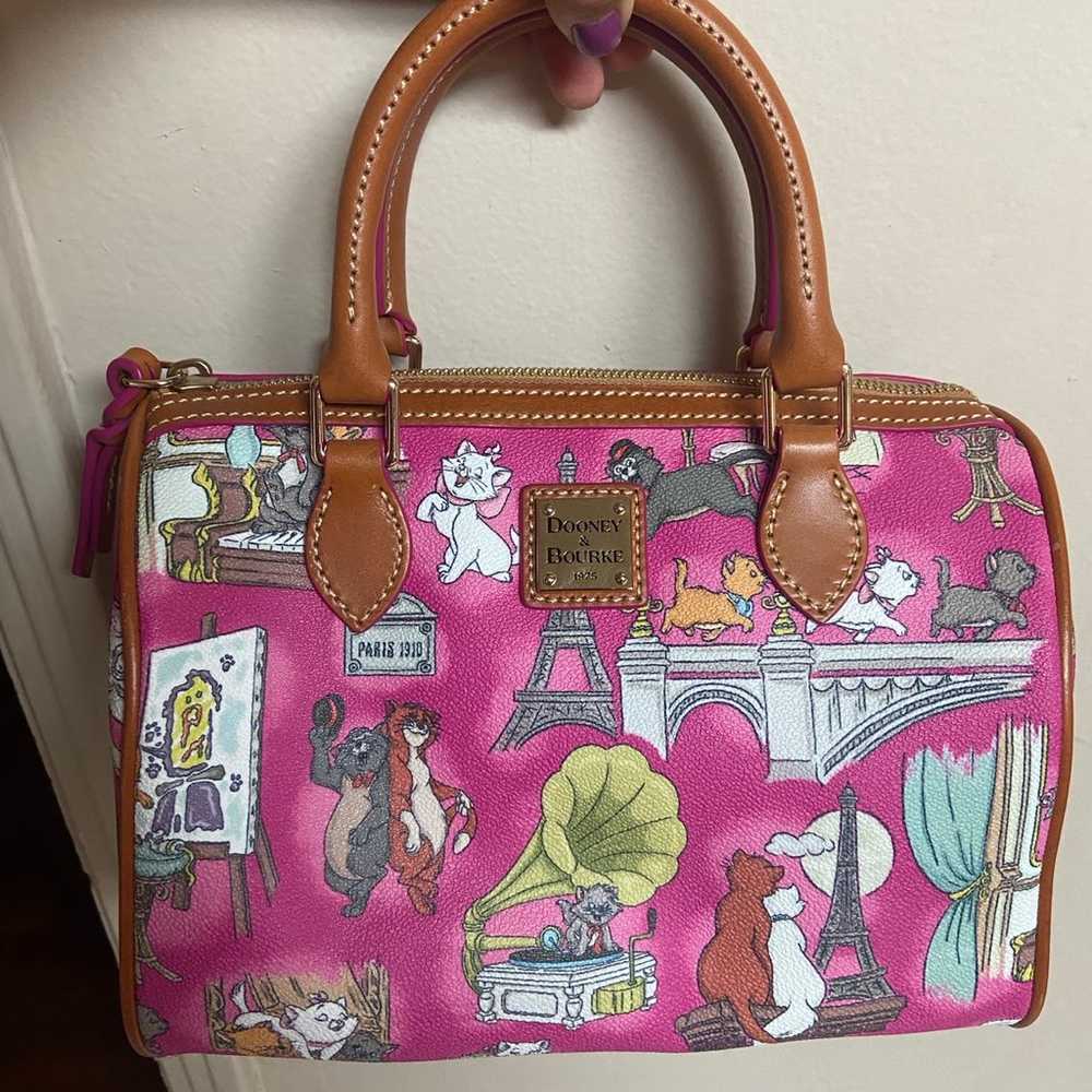 Disney Dooney and Bourke Aristrocats pink Purse - image 1