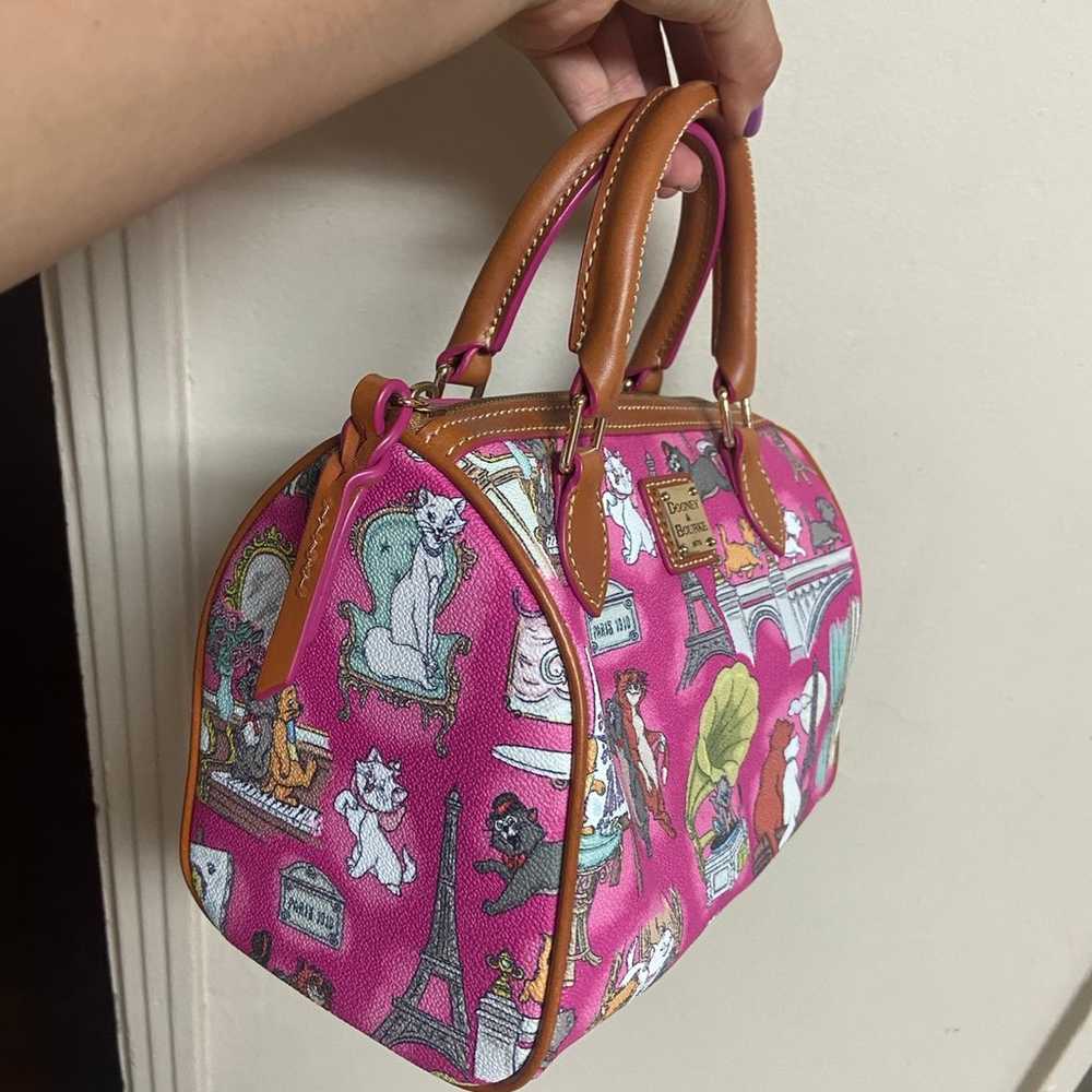 Disney Dooney and Bourke Aristrocats pink Purse - image 2