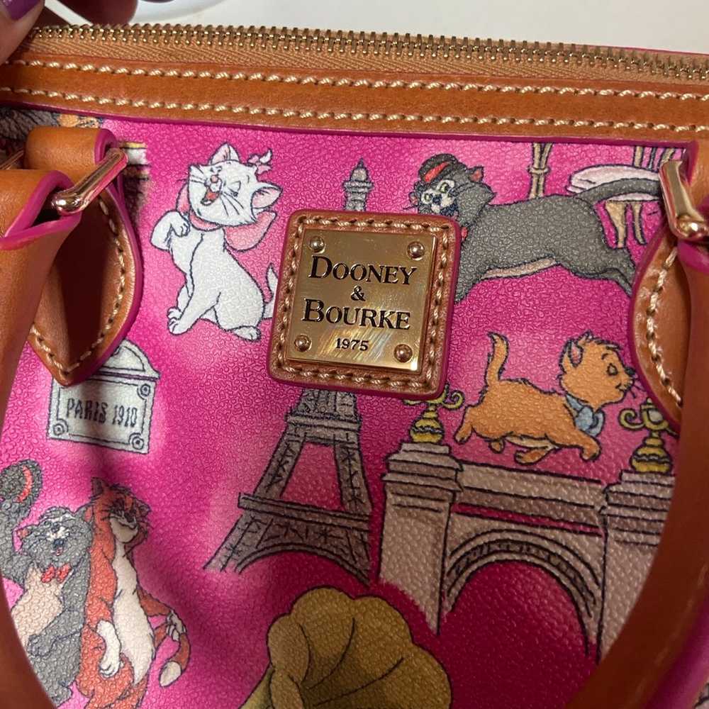 Disney Dooney and Bourke Aristrocats pink Purse - image 5