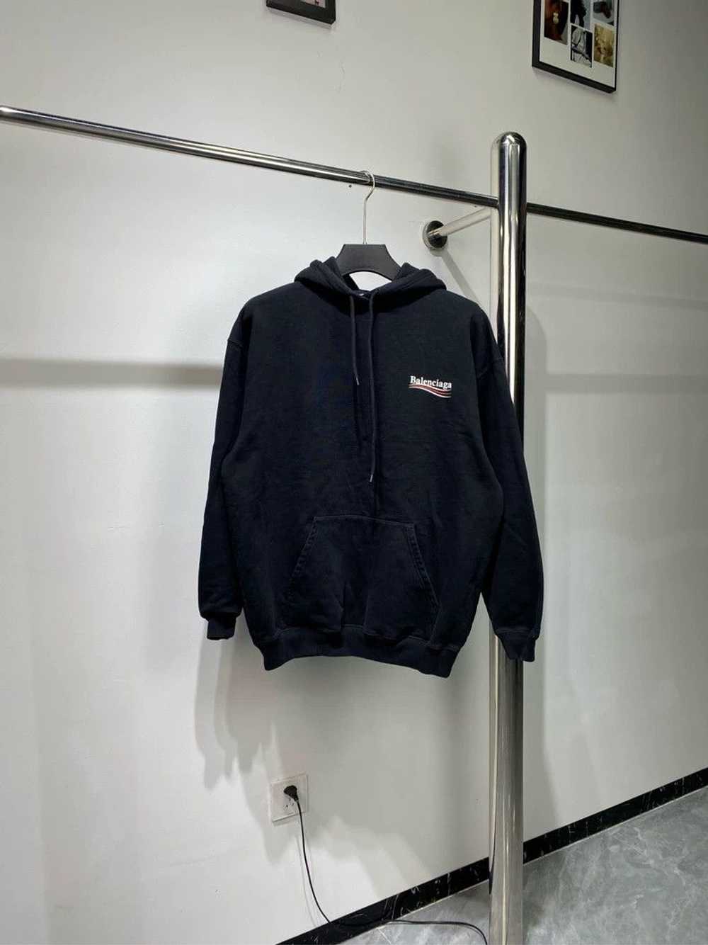 Balenciaga Balenciaga hooded sweatshirt with cola… - image 2