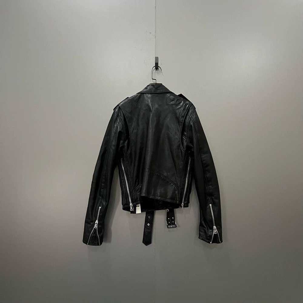 Amiri AMIRI black motorcycle leather jacket - image 3