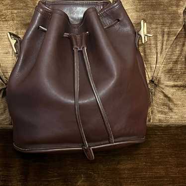 Vintage Coach Lula in Mahogany leather