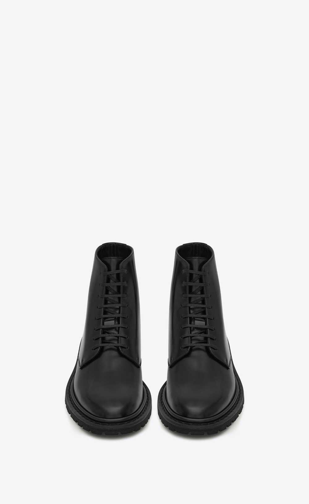 Saint Laurent Paris o1s1wg111224 Army Laced Booti… - image 2