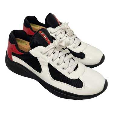 Prada Patent leather low trainers