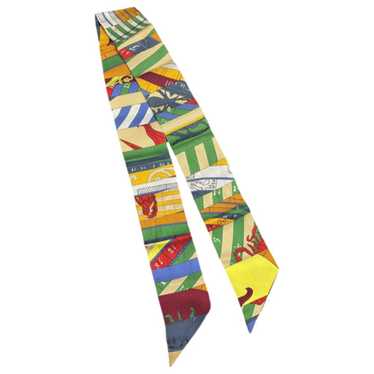 Hermès Twilly 86 silk scarf - image 1