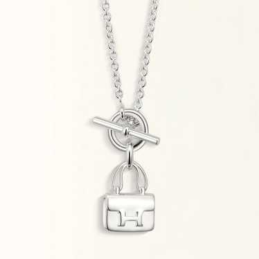 HERMES 稀少 洗練 ペンダント シルバー Amulettes Constance Hermes amulettes constance pendant - Gem