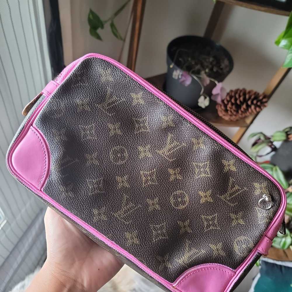 Rare Louis Vuitton Marly Draggone Monogram clutch… - image 3