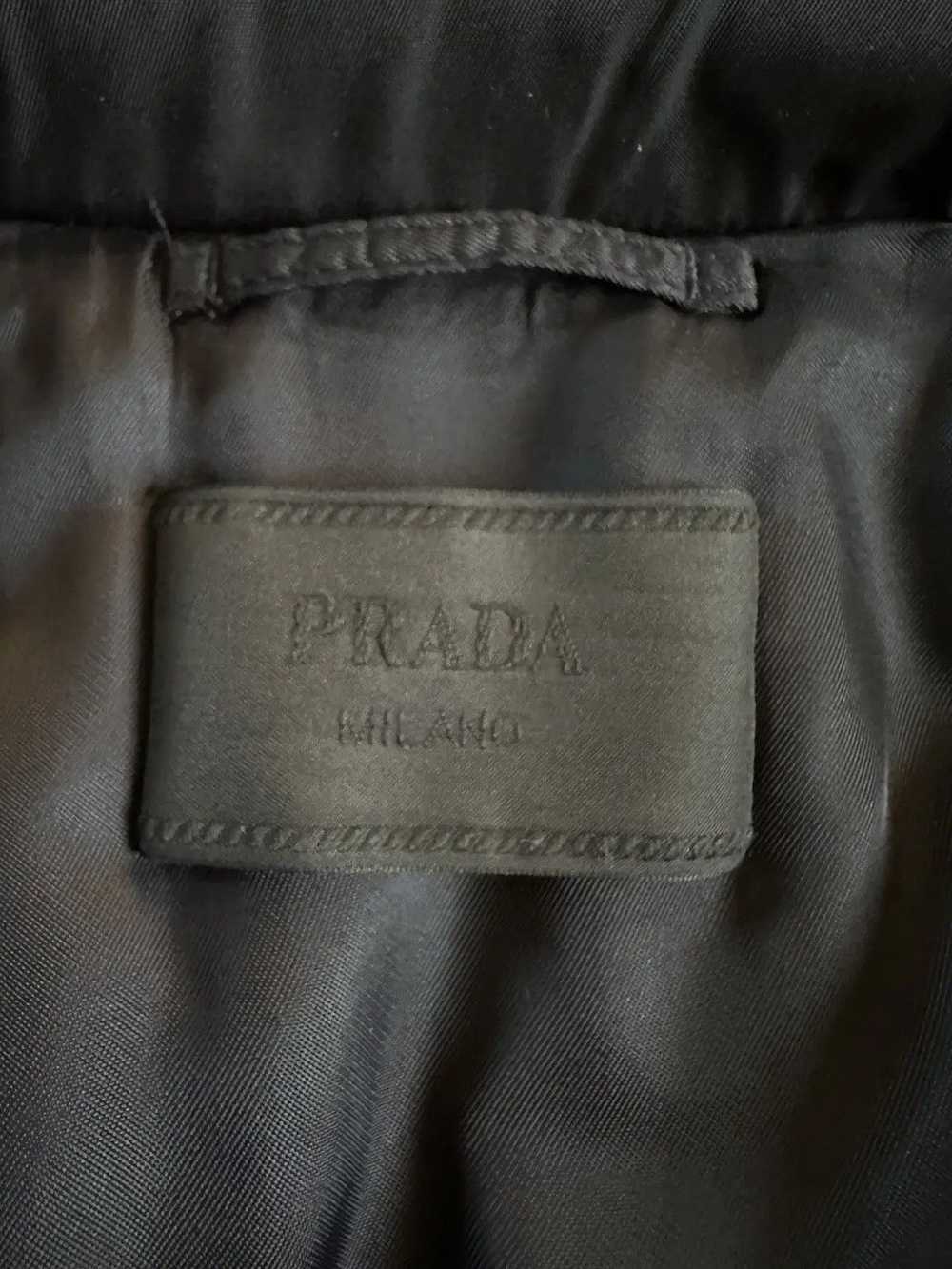 Prada prada re-nylon padded bomber jacket - image 5