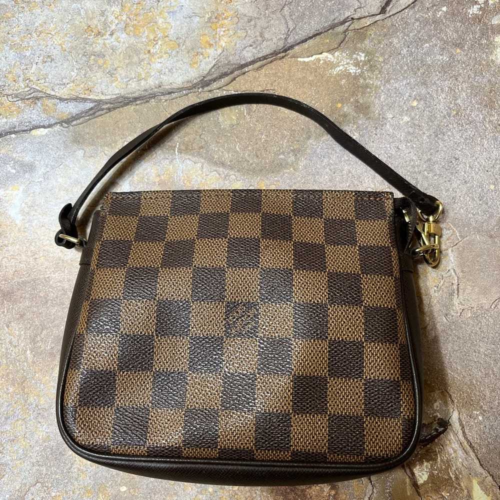 Louis Vuitton Trousse Makeup Bag Damier Ebene Pou… - image 2