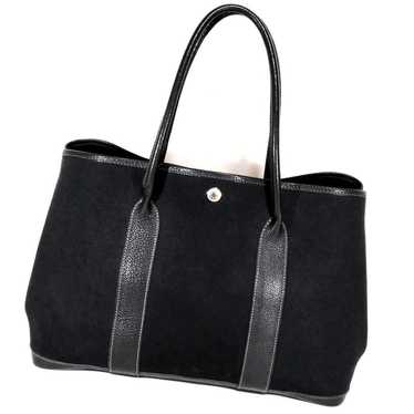 Hermès Garden Party Black PM Size Tote Handbag