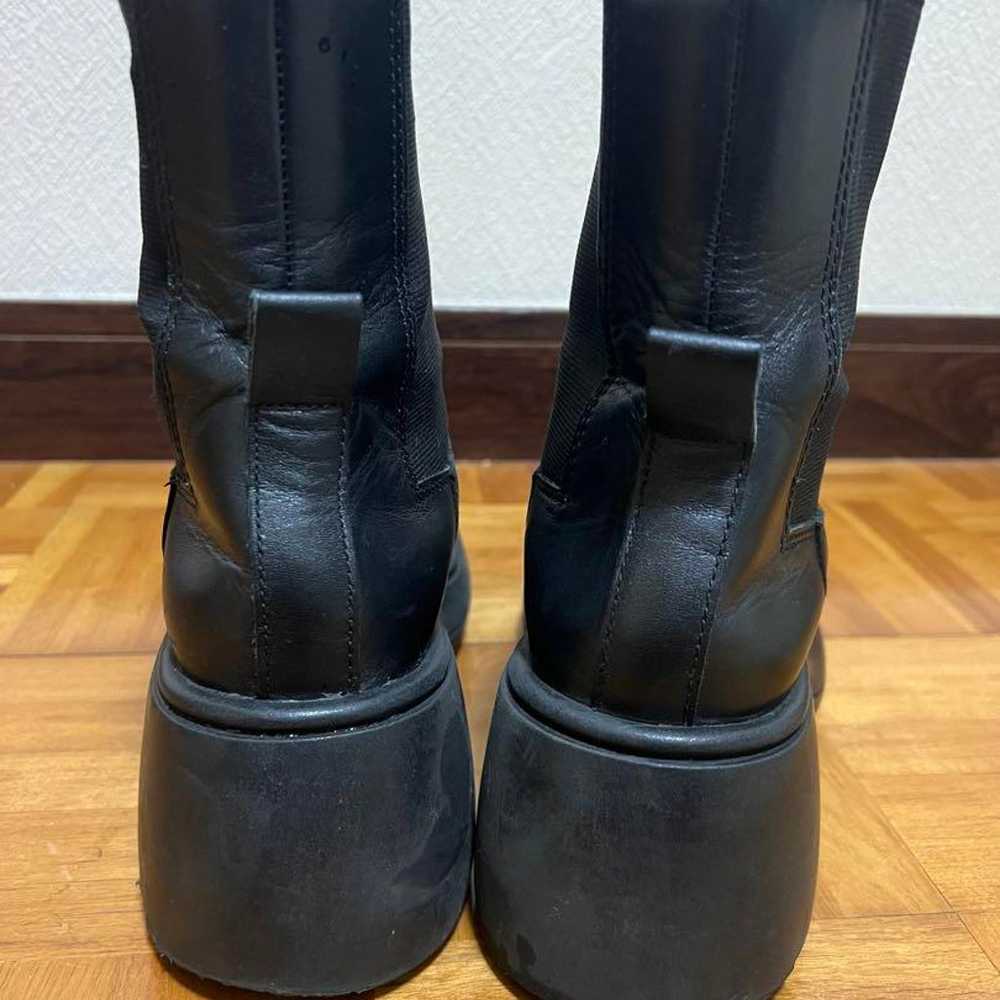 Black Side Gore Boots with Thick Sole - image 2