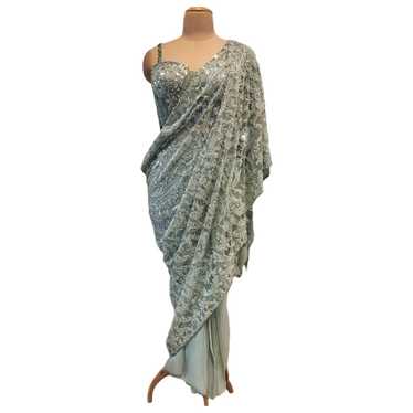 Non Signé / Unsigned Silk maxi dress - image 1