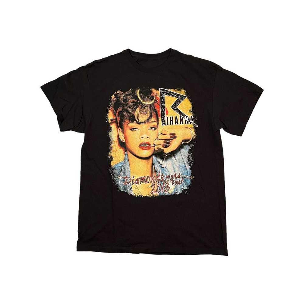 Band Tees × Rihanna 2013 Rihanna Diamonds Tour Tee - image 1