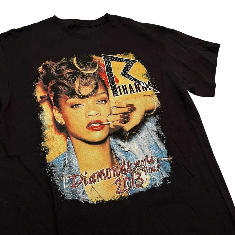 Band Tees × Rihanna 2013 Rihanna Diamonds Tour Tee - image 2