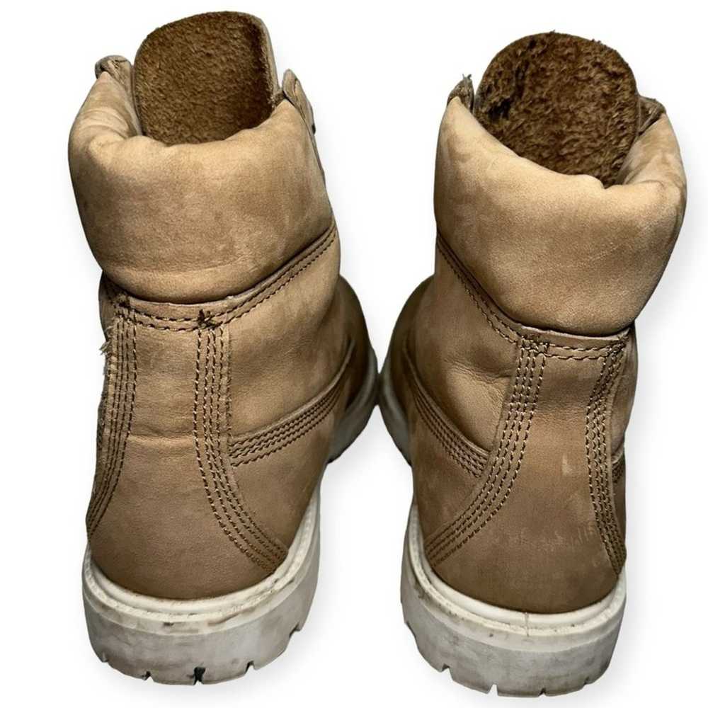 Timberland Women’s Size 8.5 Tan Light Brown Suede… - image 6