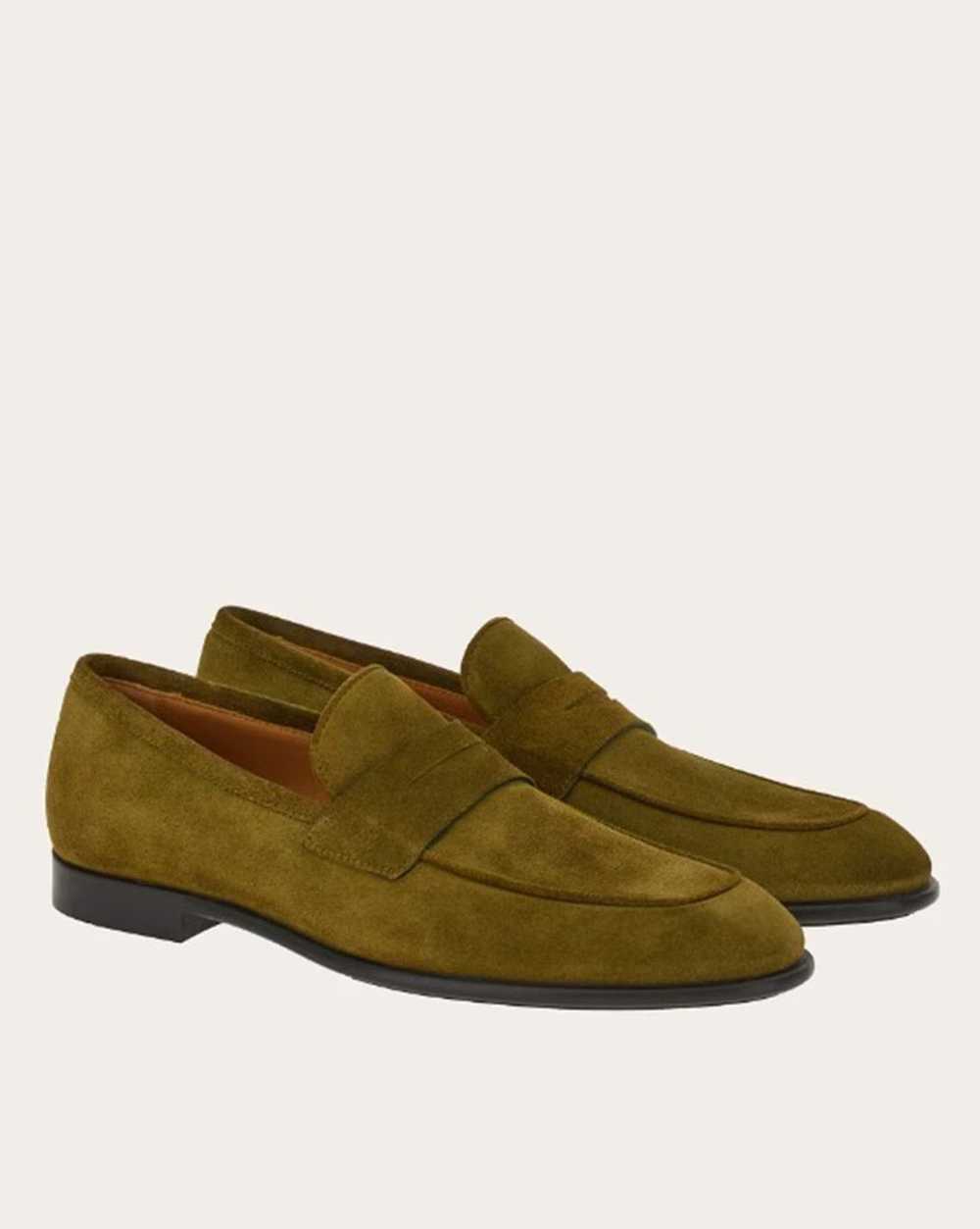 Salvatore Ferragamo o1s1rm1224 Funes Loafers in O… - image 2