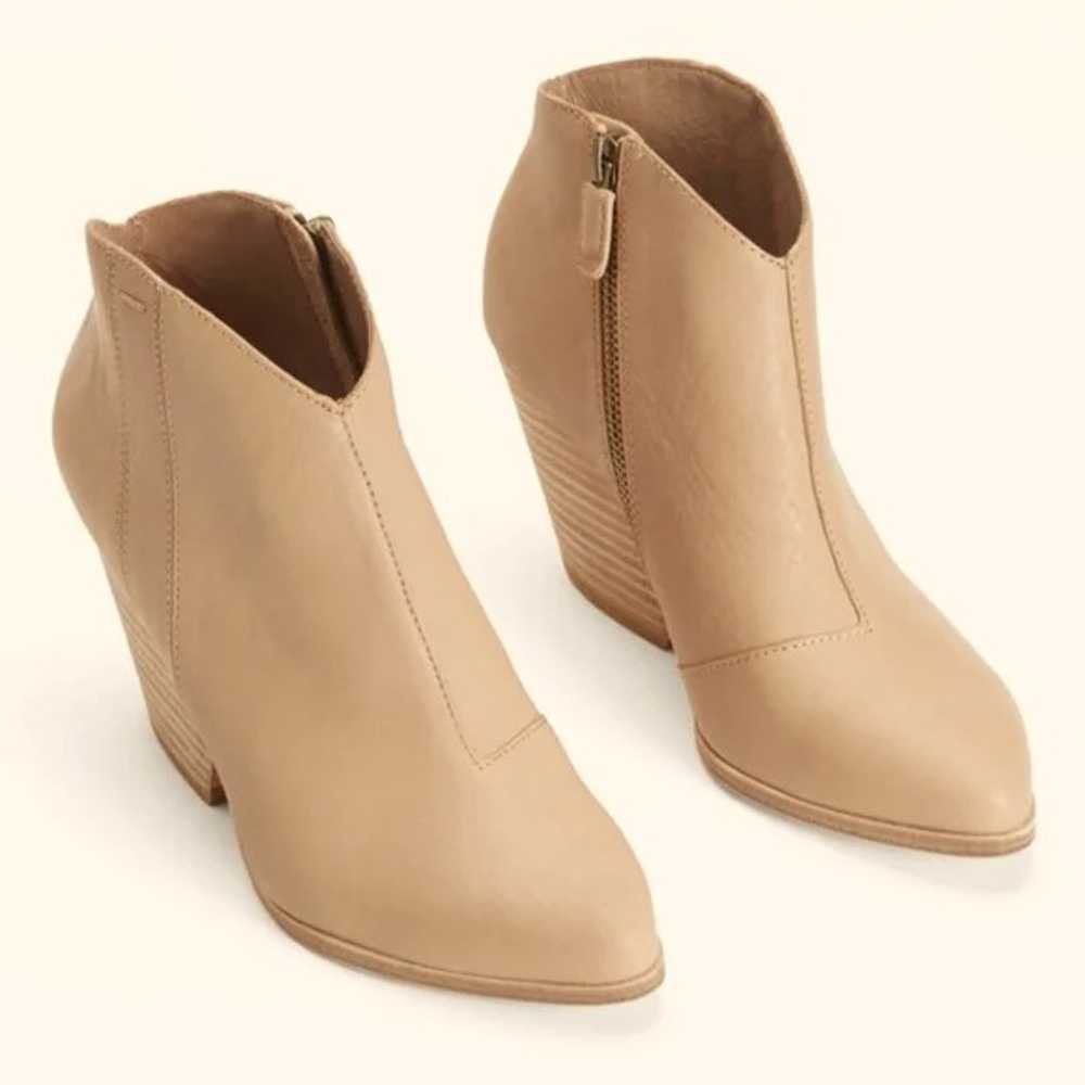 Eileen Fisher Trail Leather Ankle Booties - image 2