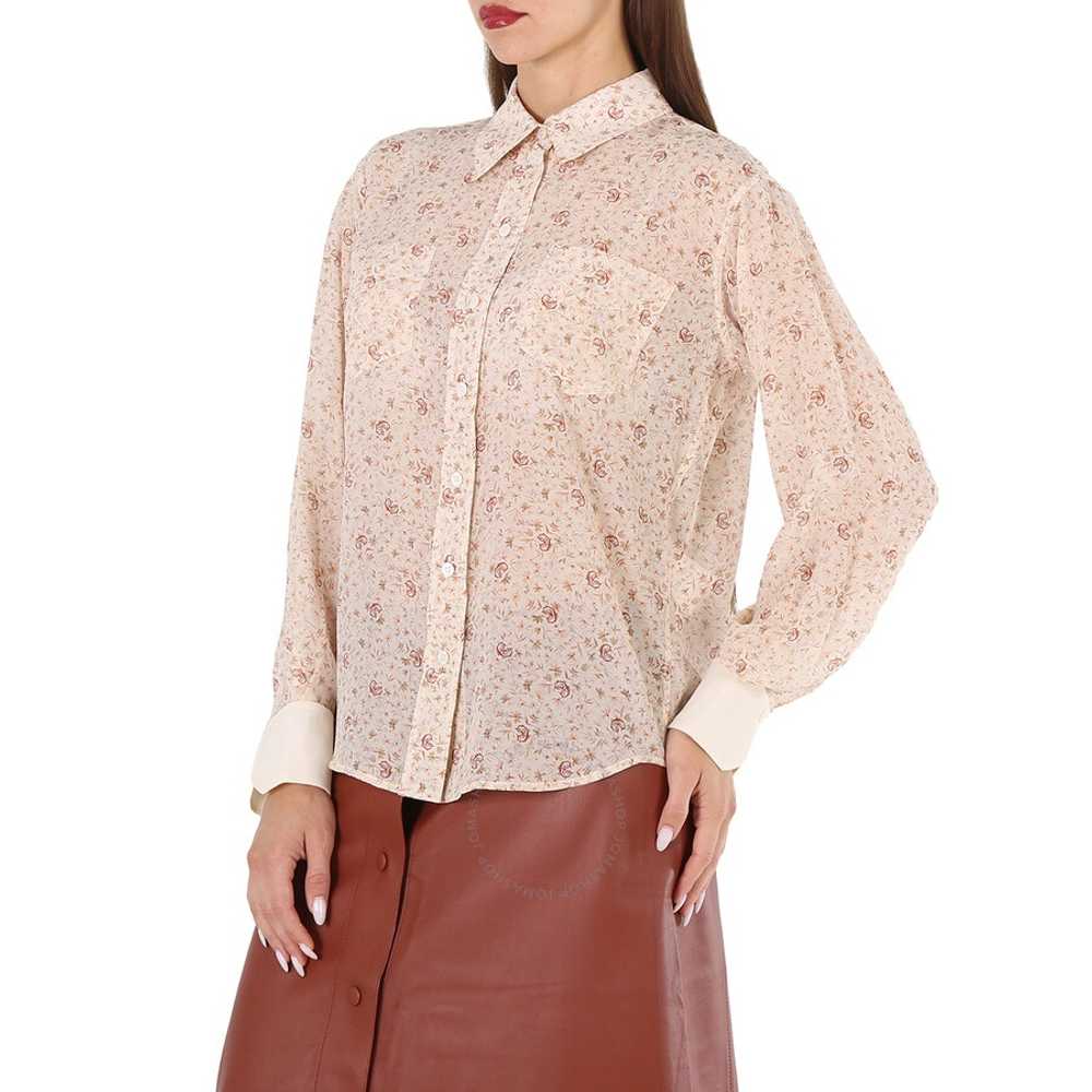 Chloé Chloe Ladies Dew Pink C Micro Flower Motif … - image 2